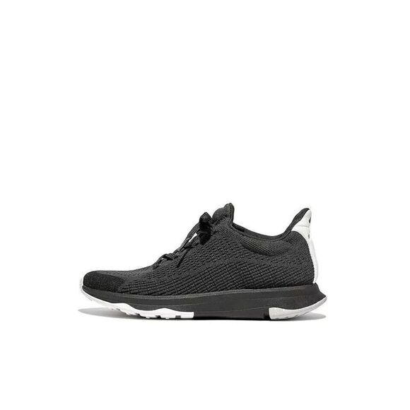 FitFlop Vitamin FFX E01 Sneaker Women's US 9 Black Mix Knit Trainer Shoes ZPP210 - Picture 1 of 8